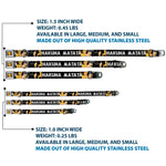 Simba2 CLOSE-UP Full Color Seatbelt Buckle Collar - Lion King Simba & Nala HAKUNA MATATA