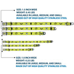 Monsters Inc. Mike Smiling Face Full Color Greens/Black/White Seatbelt Buckle Collar - Monsters Inc. Mike 4-Icons Greens/Black/White