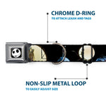 Jack Expression2 Full Color Seatbelt Buckle Collar - NBC Jack & Sally Moon Scenes