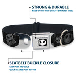Jack Expression3 Full Color Seatbelt Buckle Collar - NBC Jack Expressions Scattered Weathered