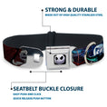 Load image into Gallery viewer, Jack Expression6 Full Color Seatbelt Buckle Collar - NBC Jack, Oogie Boogie, Santa Scene