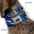 Load image into Gallery viewer, Captain Hook's Hook Full Color Seatbelt Buckle Collar - Peter Pan Flying Scene