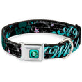 Load image into Gallery viewer, Princess Gem Full Color Turquoise Seatbelt Buckle Collar - Aladdin A WHOLE NEW WORLD/Story Script