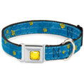 Load image into Gallery viewer, Princess Gem CLOSE-UP Full Color Yellow Seatbelt Buckle Collar - Beauty & the Beast Story Script