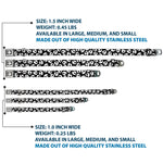 Jack Expression9 Full Color Seatbelt Buckle Collar - NBC Jack Expressions Scattered Black/White