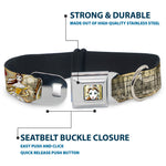 Belle Face Sketch Full Color Light Yellow Seatbelt Buckle Collar - Belle Sketch Poses/Story Script