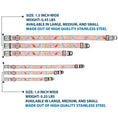 Load image into Gallery viewer, The Little Mermaid Ariel Silhouette Pose Full Color White/Multi Color Seatbelt Buckle Collar - The Little Mermaid Flounder and Sebastian Under the Sea Pinks