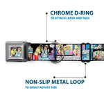 Prince & Cinderella Full Color Seatbelt Buckle Collar - Cinderella Movie Panels & Quotes