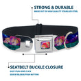 Load image into Gallery viewer, Mufasa & Simba Full Color Seatbelt Buckle Collar - Mufasa & Simba Night Poses