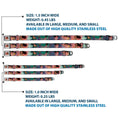 Load image into Gallery viewer, Pocahontas Colors of the Wind Full Color Seatbelt Buckle Collar - Pocahontas & John Smith Scenes
