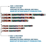 Pocahontas Colors of the Wind Full Color Seatbelt Buckle Collar - Pocahontas & John Smith Scenes