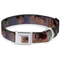 Load image into Gallery viewer, Pocahontas Colors of the Wind Full Color Seatbelt Buckle Collar - Pocahontas & John Smith Scenes