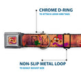 Load image into Gallery viewer, Timon Hula Pose Full Color Seatbelt Buckle Collar - Timon & Pumba The Hula Song Poses