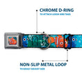 Load image into Gallery viewer, Nemo Smiling Full Color Seatbelt Buckle Collar - Nemo & Dory Poses