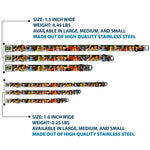 Kermit the Frog Pose Full Color Green Glow Seatbelt Buckle Collar - Muppets 20-Character Group Pose Greens