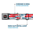 Load image into Gallery viewer, Cars 3 Piston Cup Champion Icon Full Color Red Black White Seatbelt Buckle Collar - Cars 3 Cars Crossing White/Blues/Reds