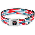 Load image into Gallery viewer, Cars 3 Piston Cup Champion Icon Full Color Red Black White Seatbelt Buckle Collar - Cars 3 Cars Crossing White/Blues/Reds