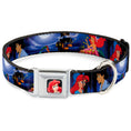Load image into Gallery viewer, Ariel CLOSE-UP Full Color Seatbelt Buckle Collar - The Little Mermaid Ariel & Eric Scenes
