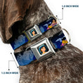 Load image into Gallery viewer, Jasmine CLOSE-UP Full Color Seatbelt Buckle Collar - Aladdin & Jasmine Scenes