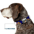 Load image into Gallery viewer, Jasmine CLOSE-UP Full Color Seatbelt Buckle Collar - Aladdin & Jasmine Magic Carpet Ride Scenes