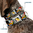 Load image into Gallery viewer, Alice CLOSE-UP Full Color Seatbelt Buckle Collar - Alice's Encounters in Wonderland