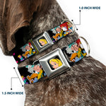 Alice CLOSE-UP Full Color Seatbelt Buckle Collar - Alice's Encounters in Wonderland