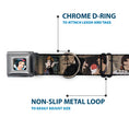 Load image into Gallery viewer, Snow White Full Color Black Seatbelt Buckle Collar - Snow White Scenes