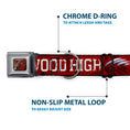 Load image into Gallery viewer, Freddy's Blade Hand Full Color Black/Blood Splatter Seatbelt Buckle Collar - A NIGHTMARE ON ELM STREET/SPRINGWOOD Freddy Pose Black/Red/White