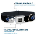 Load image into Gallery viewer, Ford Emblem Seatbelt Buckle Collar - Ford Oval Logo REPEAT