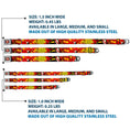 Load image into Gallery viewer, Flash Logo Black Seatbelt Buckle Collar - The Flash BOOM-KABOOM!