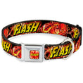 Load image into Gallery viewer, Dog Collar FLJ-THE FLASH Charge - THE FLASH Super Charged Running Pose