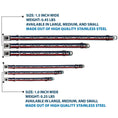 Load image into Gallery viewer, Ford Mustang Emblem Seatbelt Buckle Collar - Mustang/Text w/Tri-Bar Stripe