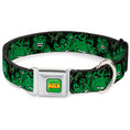 Load image into Gallery viewer, THE HULK Seatbelt Buckle Collar - The Hulk Stacked