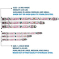 Load image into Gallery viewer, INVADER ZIM Title Logo Full Color Pink/Green Seatbelt Buckle Collar - Invader Zim GIR and Piggy Doddles White/Black