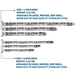 Looney Tunes Logo Full Color White Seatbelt Buckle Collar - Bugs Bunny CLOSE-UP Poses Charcoal