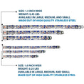 Load image into Gallery viewer, Looney Tunes Logo Full Color White Seatbelt Buckle Collar - Bugs Bunny CLOSE-UP Poses Blue