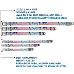 Looney Tunes Logo White Seatbelt Buckle Collar - MEEP MEEP!! w/Road Runner Poses Baby Blue