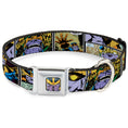 Load image into Gallery viewer, Thanos Face CLOSE-UP Full Color Seatbelt Buckle Collar - Thanos Comic Scene Blocks