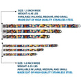 Load image into Gallery viewer, Nick 90'S Icon Full Color Black/Blue/Pink Seatbelt Buckle Collar - Nick 90's Rewind 16-Character Poses Navy Blue