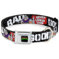 Load image into Gallery viewer, Classic TEENAGE MUTANT NINJA TURTLES Logo Seatbelt Buckle Collar - Shredder Poses BAD NEVER LOOKED THIS GOOD