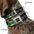 Load image into Gallery viewer, Classic TEENAGE MUTANT NINJA TURTLES Logo Seatbelt Buckle Collar - Classic TEENAGE MUTANT NINJA TURTLES Group Pose4 in Sewer/TMNT Logo
