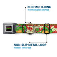Load image into Gallery viewer, Classic TMNT Logo Seatbelt Buckle Collar - Classic TMNT Turtle Pizza