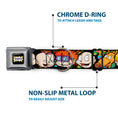 Load image into Gallery viewer, RUGRATS Logo Full Color Seatbelt Buckle Collar - Rugrats Character Faces CLOSE-UP