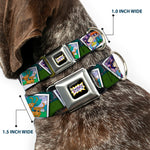 RUGRATS Logo Full Color Seatbelt Buckle Collar - RUGRATS Character Snapshots