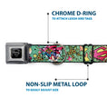 Load image into Gallery viewer, Superman Black Silver Seatbelt Buckle Collar - Supergirl Tattoo Scene