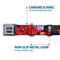 Load image into Gallery viewer, ULTIMATE SPIDER-MAN Ultimate Spider-Man Web Full Color Seatbelt Buckle Collar - THE ULTIMATE SPIDER-MAN Swinging City Poses