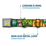 SpongeBob Face CLOSE-UP Seatbelt Buckle Collar - Krusty Krab's Cam Scene Blocks