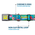 Load image into Gallery viewer, Sponge Bob Face CLOSE-UP Full Color Seatbelt Buckle Collar - SpongeBob and Friends/Logo