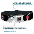 Load image into Gallery viewer, Steal Your Face Seatbelt Buckle Collar - Steal Your Face Repeat Black/Color