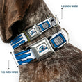 Load image into Gallery viewer, Star Wars R2-D2 Head Full Color White/Black/Blue/Gray/Red Seatbelt Buckle Collar - Star Wars R2-D2 Bounding Parts4 White/Black/Blue/Gray/Red